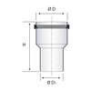 Image du produit REDUCTION &Oslash; 110F - 80M R 110/ 80 PPA