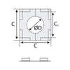 Image du produit PLAQUE DISTANCE SECURITE                          