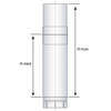 Image du produit ELEMENT REGLABLE 51-86cm EMAILLE BOIS