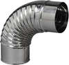 Image du produit COUDE 90&deg; PLISSE INOX SOI