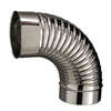 Image du produit COUDE 90&deg; PLISSE INOX SOI