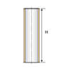 Image du produit EL.DROI.100CM DP INOX-GALV.180 ED1000-180