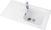 Image du produit EVIER ENCASTRE TUDOR 92X51 BLANC