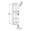 Image du produit ENSEMBLE DOUCHE NEW TEMPESTA + PORTE-SAVON