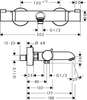 Image du produit MITIGEUR BAIN/DOUCHE ECOSTAT COMFORT THERMOSTATIQUE