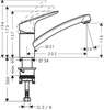 Image du produit MITIGEUR EVIER LOGIS 120 C3