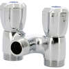 Image du produit ROBINET DOUBLE VERTICAL 1/2