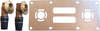 Image du produit PLATINE FIXATION 2 SORTIES 16X1/2"