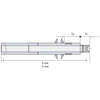 Image du produit TERMINAL HORIZONTAL REGLABLE 80-125E.I INOX DUALIS E.I