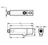 Image du produit ROBINET PRESTO SAFE MURAL ELEC SIMPLE
