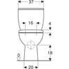 Image du produit PACK WC SOL BASTIA SH RIMFREE