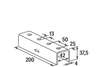 Image du produit CONNECTEUR RAIL L.200 FUF