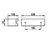 Image du produit PORTE EPONGE ELEGANCE 1165801 CHROME