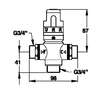 Image du produit REGULATEUR THERMOSTATIQUE SECURITE 20 &agrave; 60&deg;C