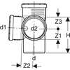 Image du produit EMBRANCHEMENT EQUERRE 87,5&deg; D.110/110 Silent PP