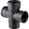 Image du produit EMBR. COMBINE DEPART COUDE D.110/50 Silent PP