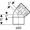 Image du produit COUDE M/F 45&deg; Silent PP