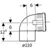 Image du produit COUDE M/F 87,5&deg; Silent-PP