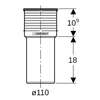 Image du produit MANCHON RACC. WC D.110 Silent PP