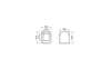 Image du produit ABAT.S20 DUROPLAST FREIN CHUTE CHARNIERES METAL 77-003-009
