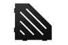 Image du produit TABLETTE CURVE E-S2 195X195mm noir mat
