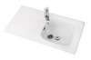 Image du produit EVIER ENCASTRE TUDOR 92X51 BLANC