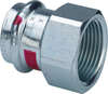 Image du produit RACCORD FEMELLE ECROU LIBRE ELECTROZINGUE A SERTIR