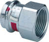Image du produit RACCORD FEMELLE ECROU LIBRE ELECTROZINGUE A SERTIR