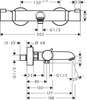 Image du produit MITIGEUR BAIN/DOUCHE ECOSTAT COMFORT THERMOSTATIQUE