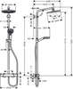 Image du produit COLONNE SHOWERPIPE CROMETTA S 240 ECOSMART