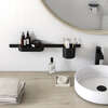 Image du produit ENSEMBLE ACCESSOIRES SALLE DE BAIN NOIR MAT WALLSTORIS