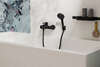 Image du produit ENSEMBLE ACCESSOIRES BAIGNOIRE WALLSTORIS NOIR MAT