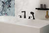 Image du produit ENSEMBLE ACCESSOIRES BAIGNOIRE WALLSTORIS NOIR MAT