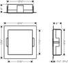 Image du produit NICHE MURALE XTRASTORIS MINIMALISTIC 30x30x10