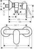 Image du produit MITIGEUR DOUCHE VERNIS BLEND CHROME
