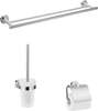 Image du produit ENSEMBLE D'ACCESSOIRES POUR SALLE DE BAIN CHROME