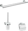 Image du produit ENSEMBLE D'ACCESSOIRES POUR SALLE DE BAIN CHROME