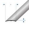 Image du produit MFAE 4000 100 CM ALU ANODISE ARGENT
