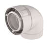 Image du produit COUDE 90&deg; CONDENS.80/125mm PPTL/PVC