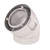 Image du produit 1 COUDE 45&deg;BLANC 80/125 CONDENS