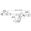Image du produit TUBULURE CONNECTIC LAVABO 2 VASQUES
