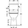Image du produit PACK WC SOL RENOVA SH SURELEVE RIMFREE