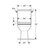 Image du produit PACK WC SOL RENOVA SORTIE VERTICALE