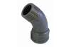Image du produit COUDE 45&deg; M/F 3/4" ACIER NOIR
