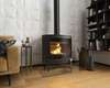 Image du produit Po&ecirc;le &agrave; bois Fonte IKARI anthracite  9kW