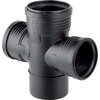 Image du produit EMBR. COMBINE DEPART COUDE D.110/50 Silent PP