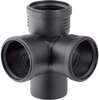 Image du produit EMBR. COMBINE DEPART COUDE D.110/50 Silent PP