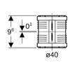 Image du produit MANCHONA EMBOITER DOUBLE Silent PP