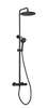 Image du produit COLONNE DOUCHE DOMAO 300 NOIR MAT D.250