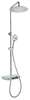 Image du produit COLONNE DOUCHE DOMAO 300 TABLETTE VERRE